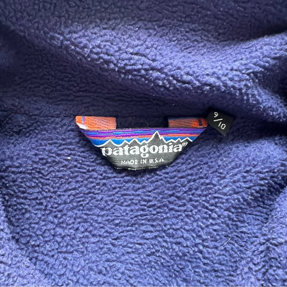VTG Patagonia Teal Fleece-Lined Windbreaker Jacket
